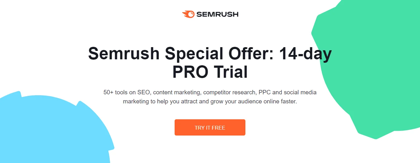 Semrush special offer